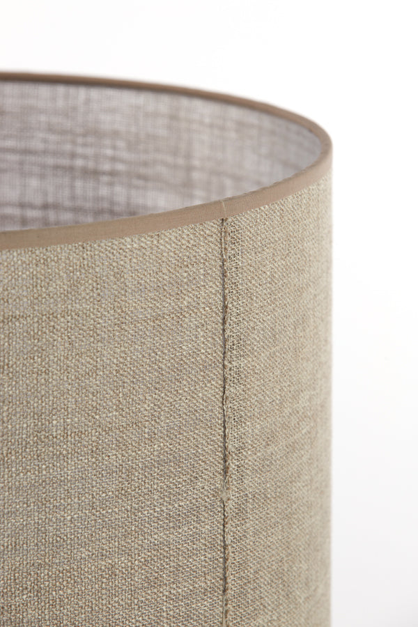 Light & Living Lighting Shade cylinder 50-50-38 cm CADEN beige House of Isabella UK