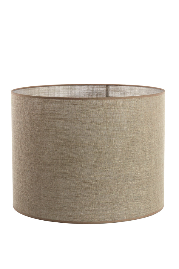 Light & Living Lighting Shade cylinder 50-50-38 cm CADEN beige House of Isabella UK