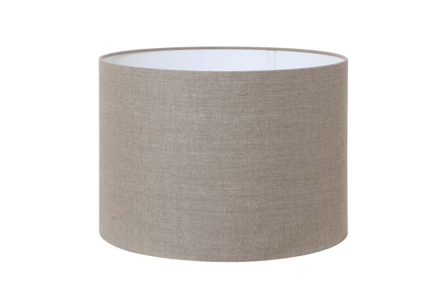 Light & Living Lighting Shade cylinder 50-50-38 cm DARK LINEN House of Isabella UK