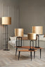 Light & Living Lighting Shade cylinder 50-50-38 cm GEMSTONE bronze House of Isabella UK