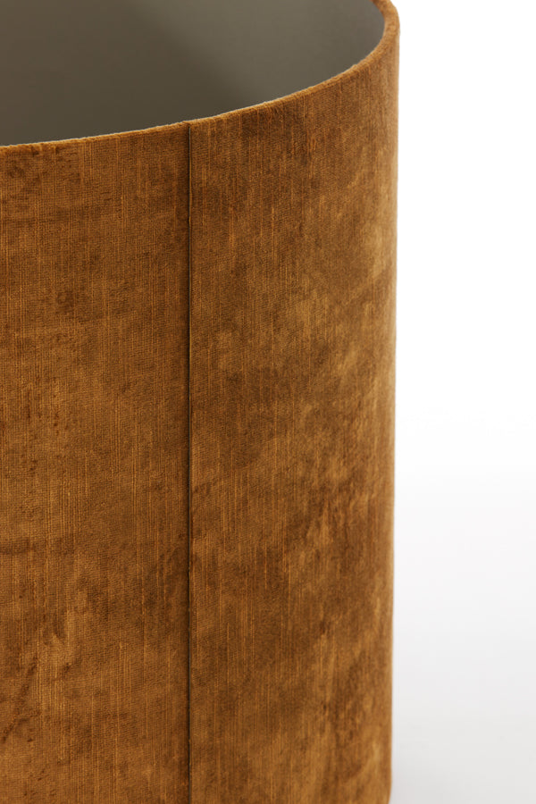 Light & Living Lighting Shade cylinder 50-50-38 cm GEMSTONE gold House of Isabella UK