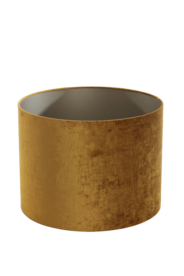 Light & Living Lighting Shade cylinder 50-50-38 cm GEMSTONE gold House of Isabella UK