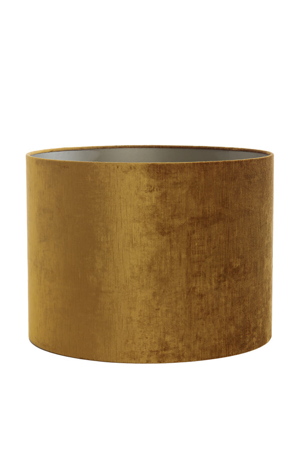 Light & Living Lighting Shade cylinder 50-50-38 cm GEMSTONE gold House of Isabella UK