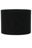 Light & Living Lighting Shade cylinder 50-50-38 cm LIVIGNO black House of Isabella UK
