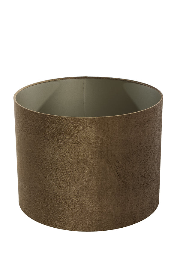 Light & Living Lighting Shade cylinder 50-50-38 cm LUBIS brown House of Isabella UK