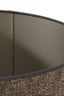 Light & Living Lighting Shade cylinder 50-50-38 cm SAVERNA dark brown House of Isabella UK