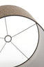 Light & Living Lighting Shade cylinder 50-50-38 cm SAVERNA dark brown House of Isabella UK