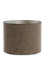 Light & Living Lighting Shade cylinder 50-50-38 cm SAVERNA dark brown House of Isabella UK