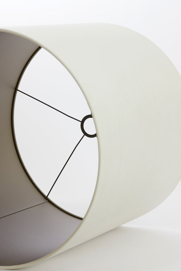 Light & Living Lighting Shade cylinder 50-50-49 cm VELOURS off white House of Isabella UK