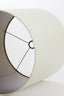 Light & Living Lighting Shade cylinder 50-50-49 cm VELOURS off white House of Isabella UK