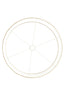 Light & Living Lighting Shade cylinder 60-60-43 cm LIVIGNO natural House of Isabella UK