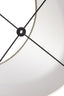 Light & Living Lighting Shade for giraffe 45-45-45 cm VELOURS off white House of Isabella UK