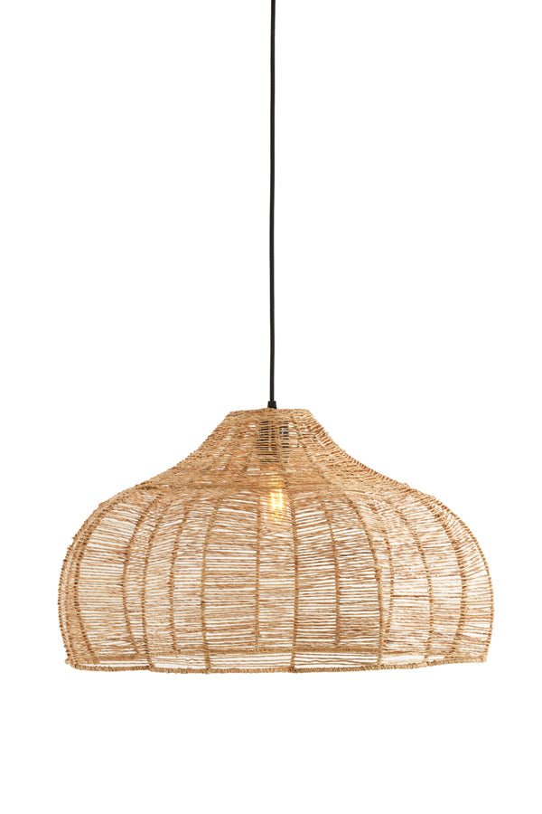 Light & Living Lighting Shade hanging 60x34 cm TONODA jute natural House of Isabella UK