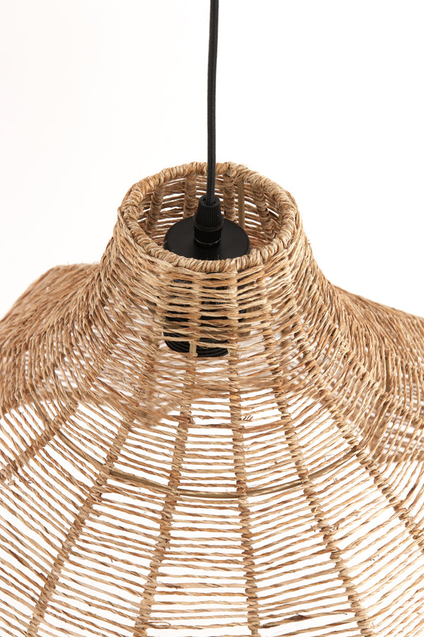 Light & Living Lighting Shade hanging 60x34 cm TONODA jute natural House of Isabella UK