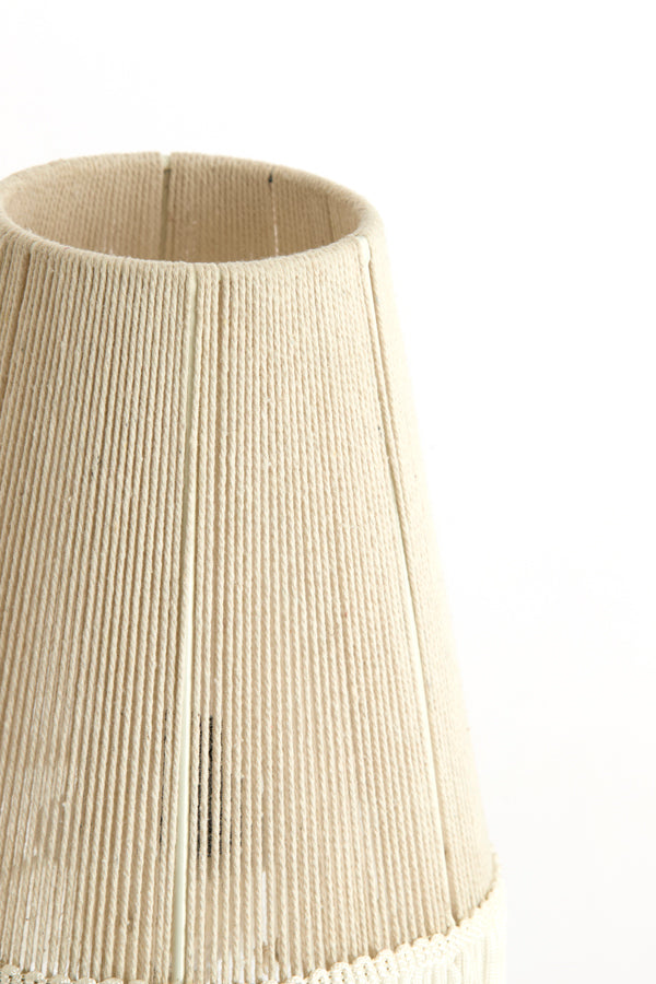 Light & Living Lighting Shade round 16-9-22 cm BINJAI cream House of Isabella UK
