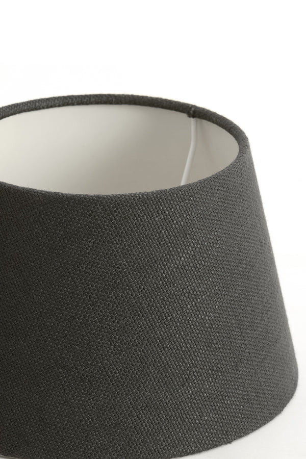 Light & Living Lighting Shade round 20-15-13 cm LIVIGNO anthracite House of Isabella UK