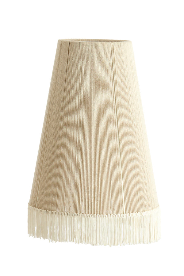 Light & Living Lighting Shade round 25-14-37,5 cm BINJAI cream House of Isabella UK