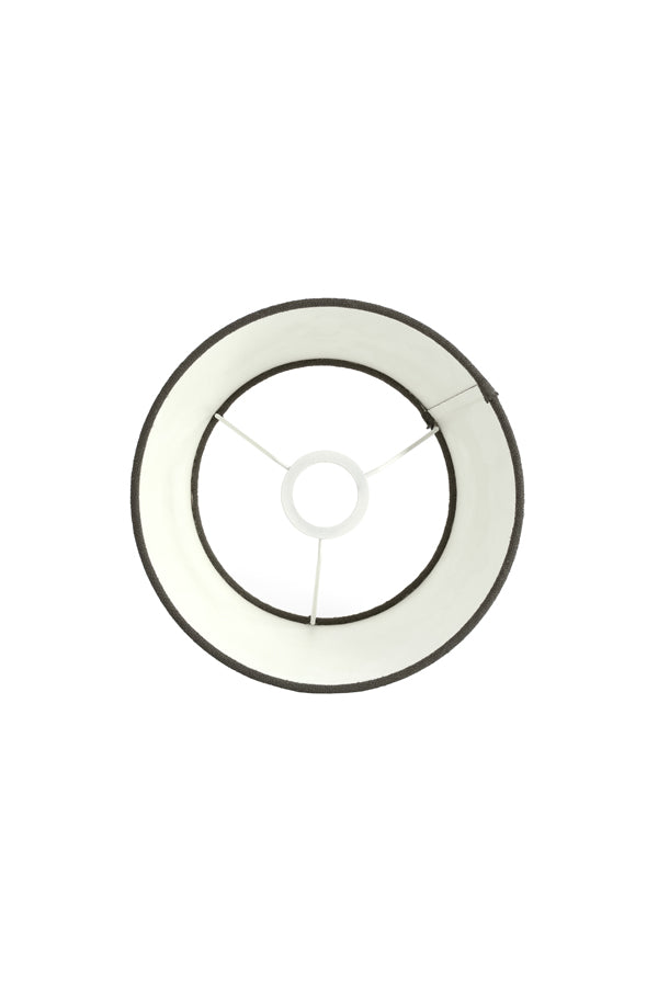 Light & Living Lighting Shade round 25-18-14 cm LIVIGNO anthracite House of Isabella UK