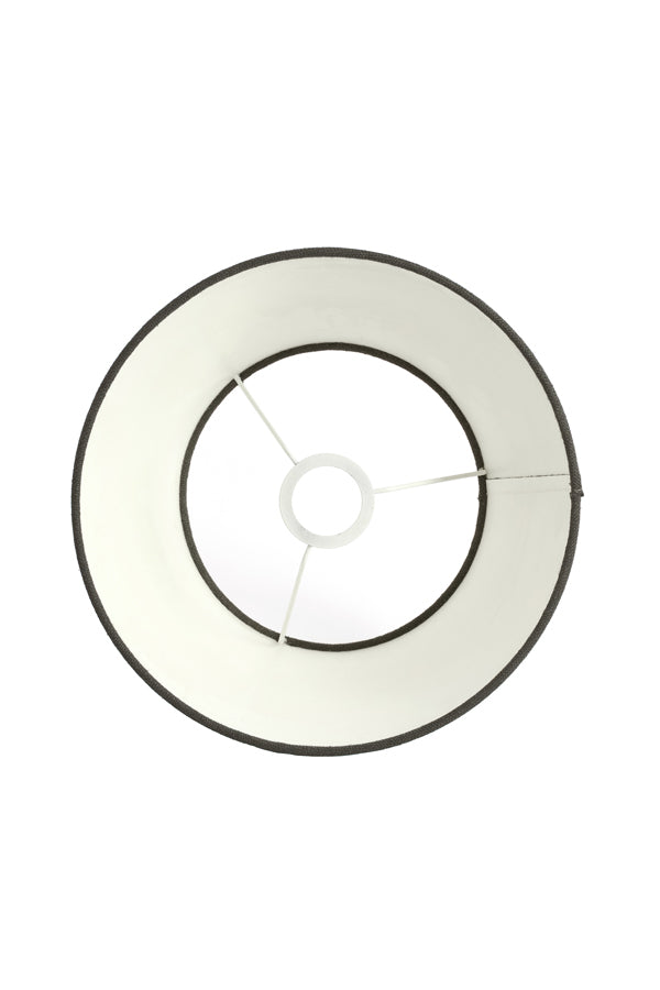 Light & Living Lighting Shade round 30-19-17 cm LIVIGNO anthracite House of Isabella UK