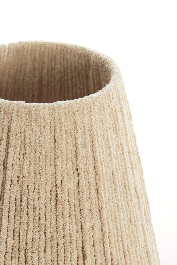 Light & Living Lighting Shade round 35-20-30 cm MEDANA chenille cream House of Isabella UK