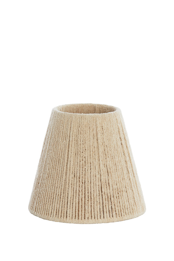 Light & Living Lighting Shade round 35-20-30 cm MEDANA chenille cream House of Isabella UK