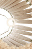 Light & Living Lighting Shade round 41x42 cm LOA cream+green House of Isabella UK