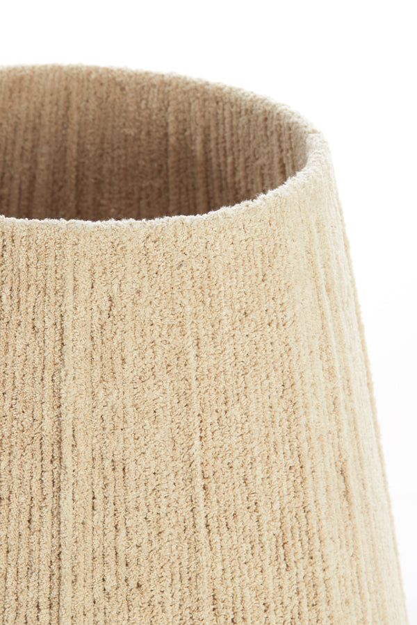Light & Living Lighting Shade round 45-30-40 cm MEDANA chenille cream House of Isabella UK