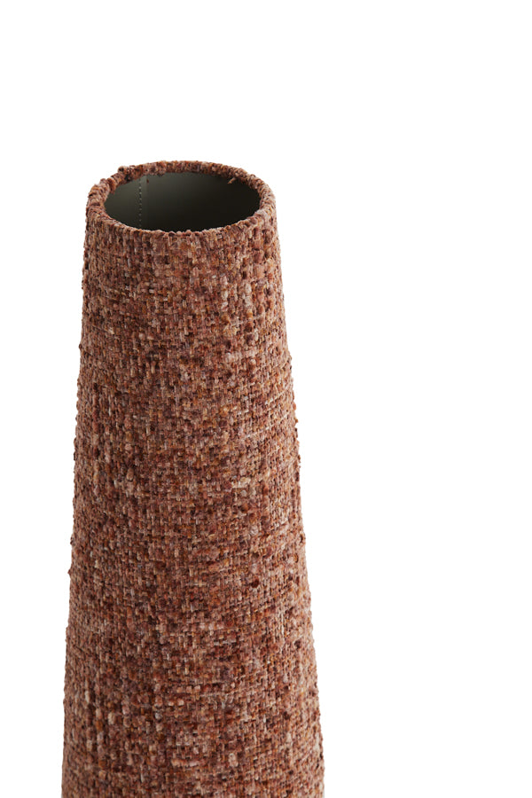Light & Living Lighting Shade round conical 15-10,5-37,5 cm OSIRE burgundy House of Isabella UK