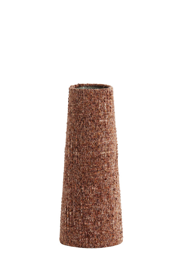 Light & Living Lighting Shade round conical 15-10,5-37,5 cm OSIRE burgundy House of Isabella UK