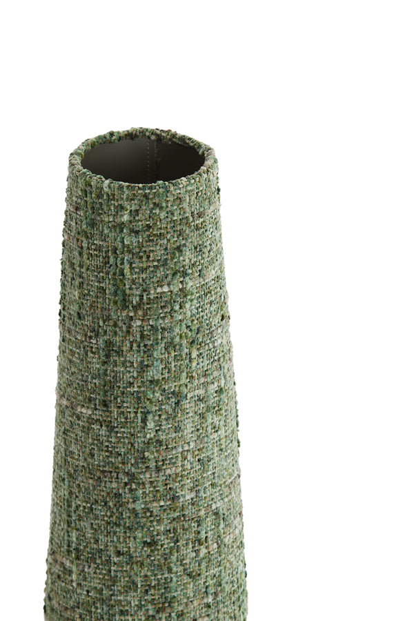 Light & Living Lighting Shade round conical 15-10,5-37,5 cm OSIRE green House of Isabella UK