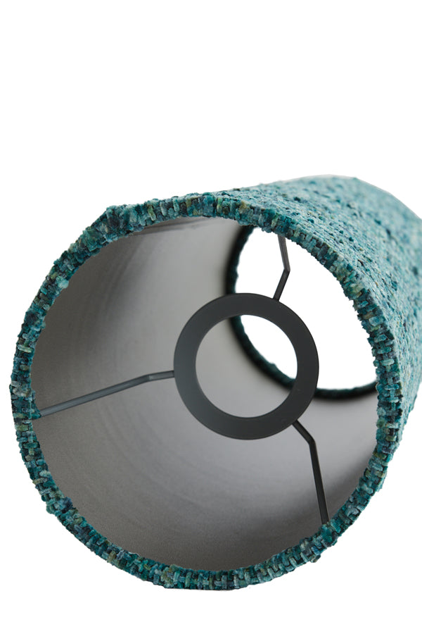 Light & Living Lighting Shade round conical 15-10,5-37,5 cm OSIRE petrol House of Isabella UK