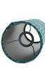 Light & Living Lighting Shade round conical 15-10,5-37,5 cm OSIRE petrol House of Isabella UK