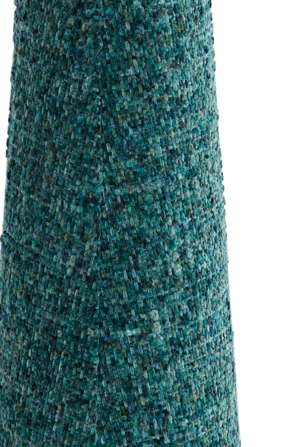 Light & Living Lighting Shade round conical 15-10,5-37,5 cm OSIRE petrol House of Isabella UK