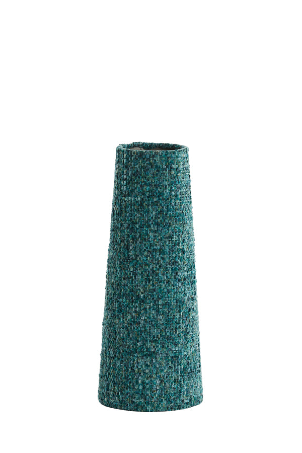 Light & Living Lighting Shade round conical 15-10,5-37,5 cm OSIRE petrol House of Isabella UK