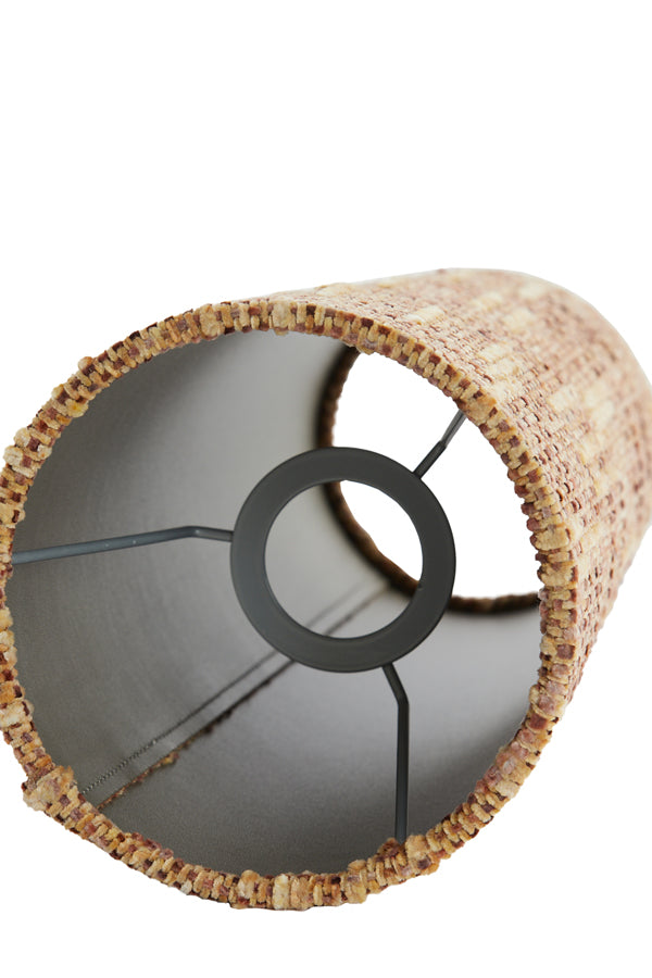 Light & Living Lighting Shade round conical 15-10,5-37,5 cm OSIRE terra-brown House of Isabella UK