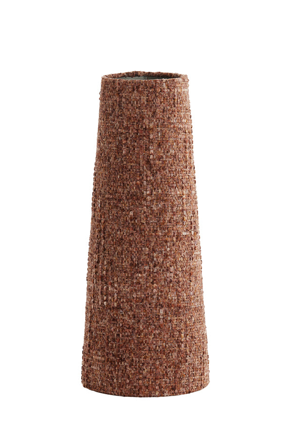 Light & Living Lighting Shade round conical 19-12,5-46,5 cm OSIRE burgundy House of Isabella UK