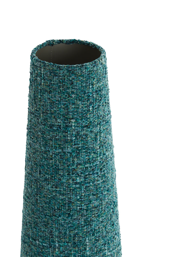 Light & Living Lighting Shade round conical 19-12,5-46,5 cm OSIRE petrol House of Isabella UK