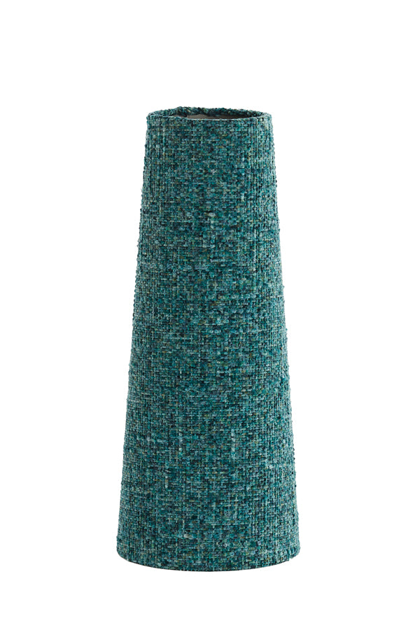 Light & Living Lighting Shade round conical 19-12,5-46,5 cm OSIRE petrol House of Isabella UK
