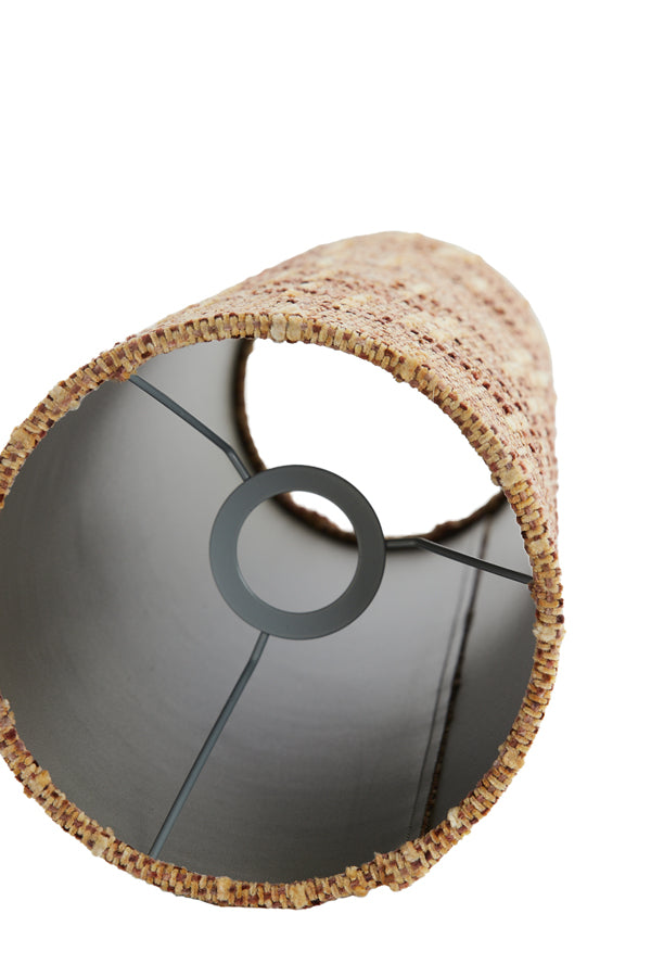 Light & Living Lighting Shade round conical 19-12,5-46,5 cm OSIRE terra-brown House of Isabella UK