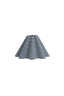Light & Living Lighting Shade round wave 35-10,5-20 cm BEZAHA linen black-white House of Isabella UK