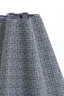 Light & Living Lighting Shade round wave 50-18,5-45 cm BEZAHA linen black-white House of Isabella UK