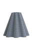 Light & Living Lighting Shade round wave 50-18,5-45 cm BEZAHA linen black-white House of Isabella UK