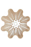 Light & Living Lighting Shade round wave 50-18,5-45 cm BEZAHA linen natural House of Isabella UK