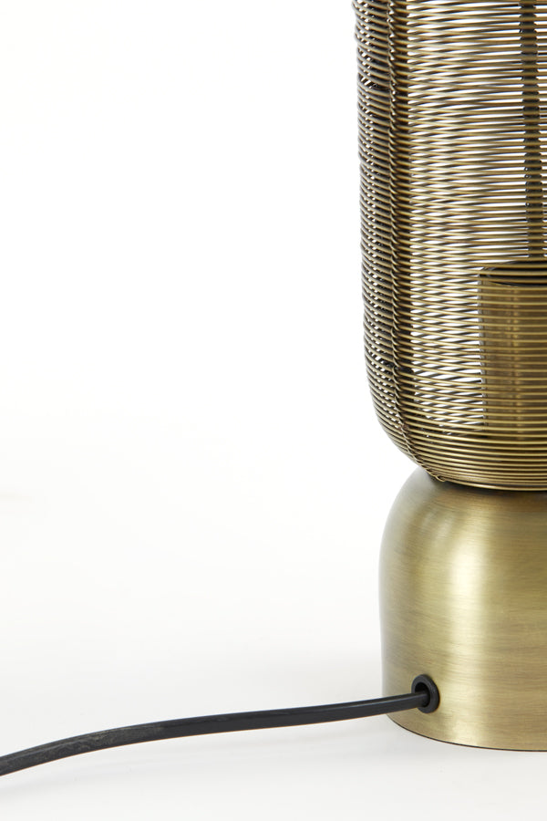 Light & Living Lighting Table lamp 11x39,5 cm LEZUZA antique bronze House of Isabella UK