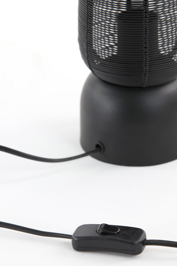 Light & Living Lighting Table lamp 11x39,5 cm LEZUZA matt black House of Isabella UK