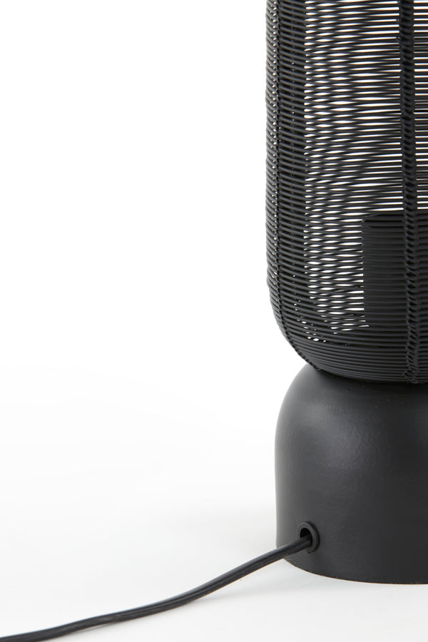 Light & Living Lighting Table lamp 11x39,5 cm LEZUZA matt black House of Isabella UK