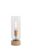 Light & Living Lighting Table lamp 12x35 cm RYLANO glass clear+sand+antique bronze House of Isabella UK