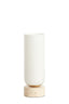 Light & Living Lighting Table lamp 12x35 cm RYLANO glass milky+sand+antique bronze House of Isabella UK