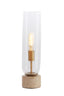 Light & Living Lighting Table lamp 12x47 cm RYLANO glass clear+sand+antique bronze House of Isabella UK