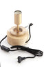 Light & Living Lighting Table lamp 12x47 cm RYLANO glass clear+sand+antique bronze House of Isabella UK